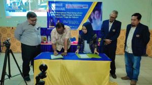 IBN Lampung MoU Dengan Lembaga Kursus dan Pelatihan D’MC