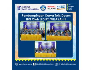 LLDIKTI Wilayah II Gelar Pendampingan Karya Ilmiah Bagi Dosen IBN