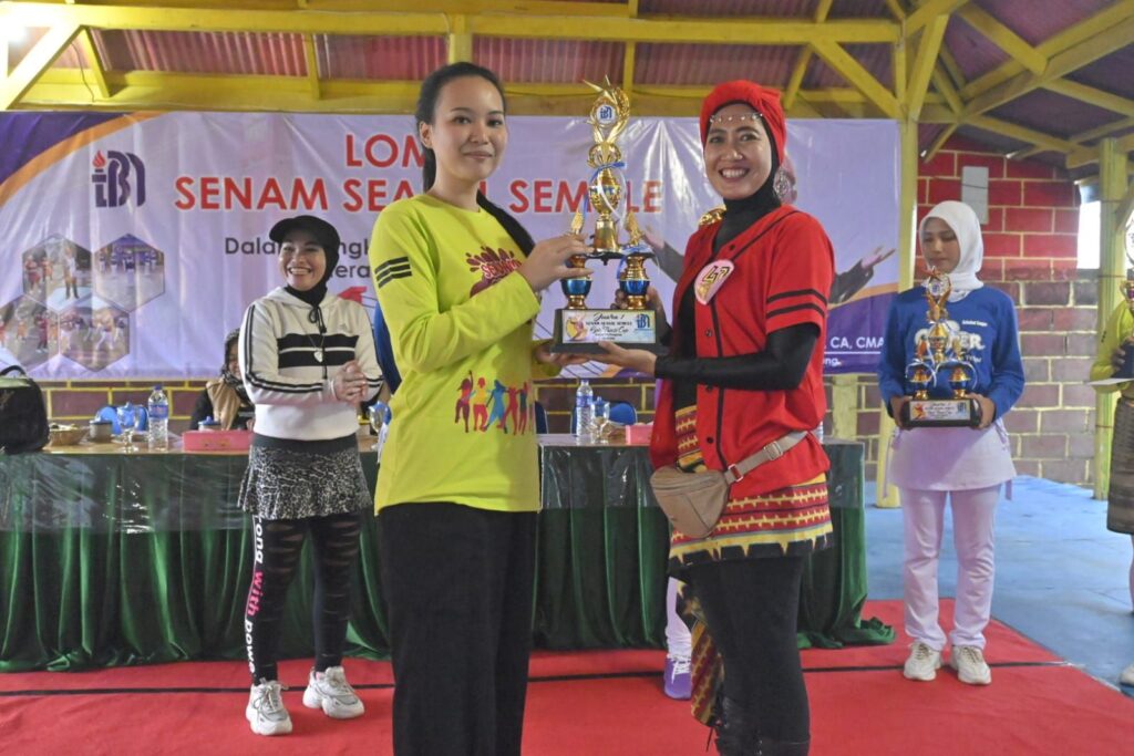 IBN Lampung Gelar Lomba Senam Seasal Semule