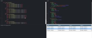Membuat Table Menggunakan DIV