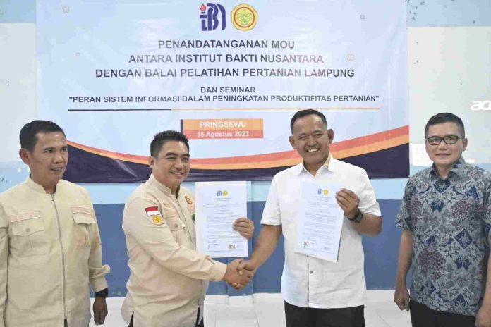 IBN dan BPPL Jalin Kerjasama untuk Mendorong Pertumbuhan Pertanian Berkelanjutan
