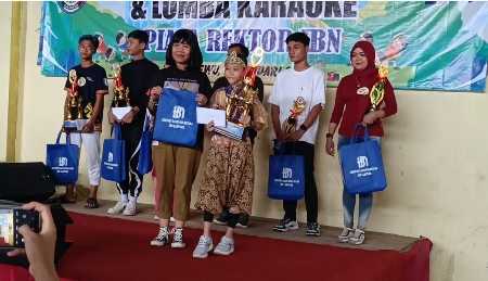 Group Senam Ceria Bandar Lampung Juarai Lomba Piala Rektor IBN